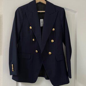 NWT Navy Banana Republic Blazer Size 0